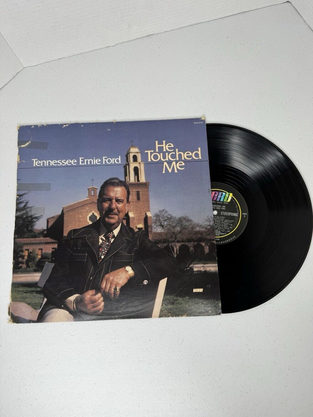 Tennesse Ernie Ford He Touched Me LP Vinyl Record Album